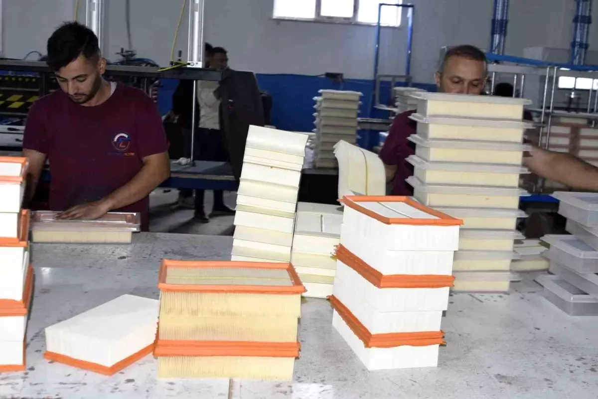 bitlisteki filtre fabrikasi ic piyasada ve yurt disinda ilgi goruyor RdudUNMy