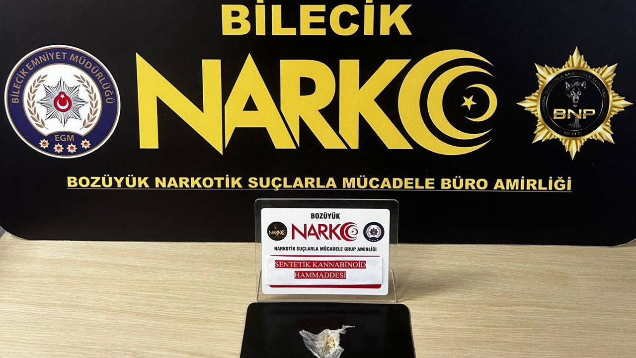 Bozüyük’te Sentetik Uyuşturucu Hammaddesi Yakalandı